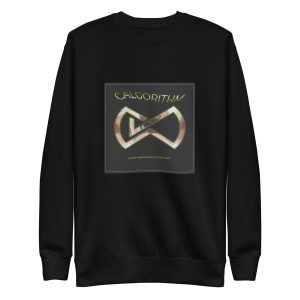 unisex-premium-sweatshirt-black-front-67e75a5e9f447.jpg Calgorithm Album Cover Unisex Premium Sweatshirt